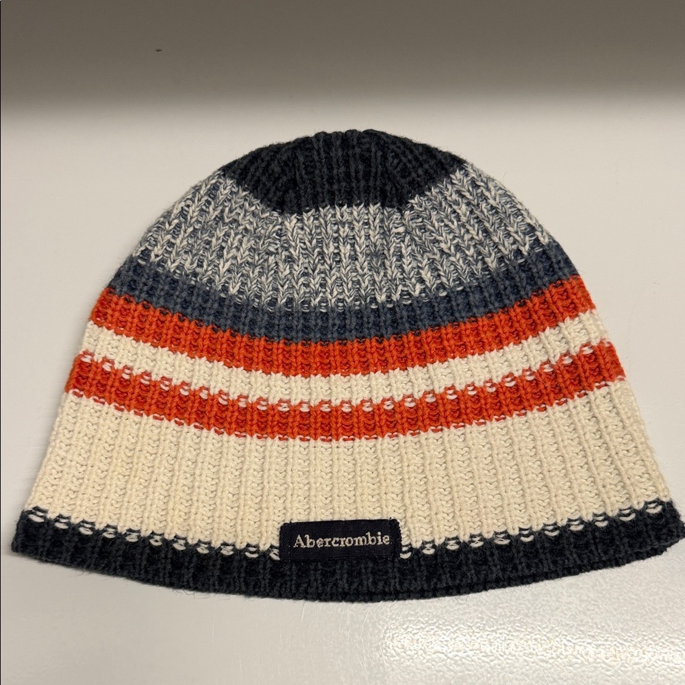 Abercrombie & Fitch Multicolor Striped Beanie